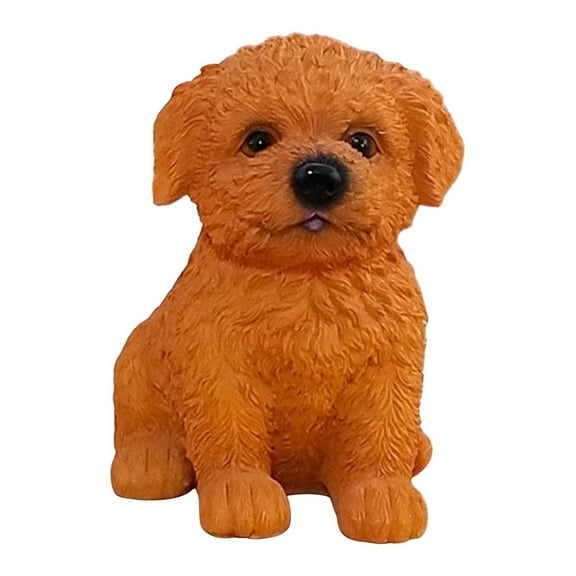 PRETXORVE Home Decor, Room Decor, Simulation Decorative Pet Model Home Decoration Room Desktop Decoration Resin Dog