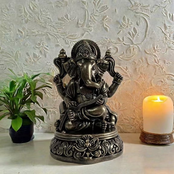 PRETXORVE Home Decor, Room Decor, Southeast Asian South Asian indian Buddha Resin White Color Optional