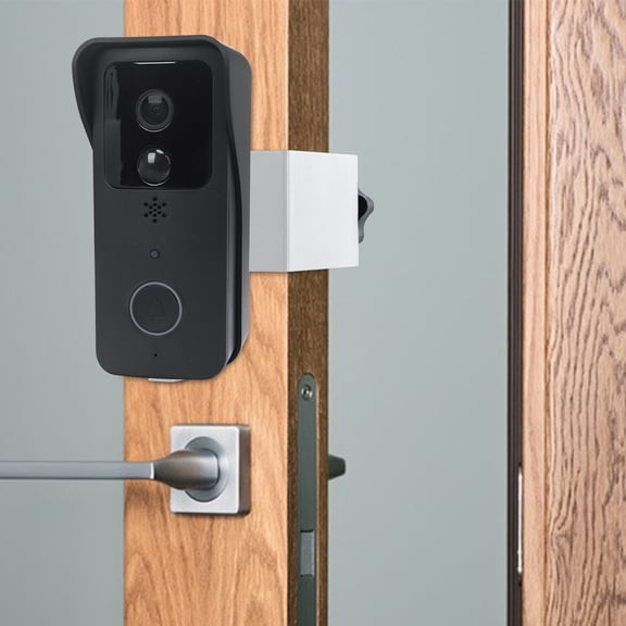 PRETXORVE Home Decor, Room Decor, -Theft Flashing Doorbell Bracket, Apartment Door Video Doorbell Bracket, Adjustable Angle Doorbell Bracket, No Drilling Required