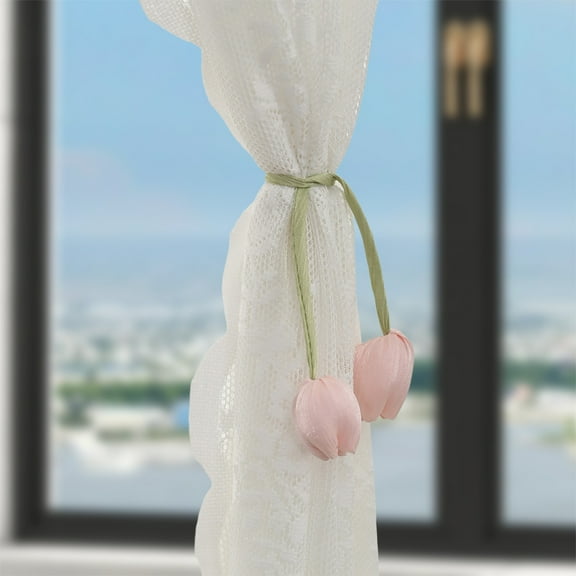 PRETXORVE Home Decor, Room Decor, Tieback Curtain Cord - a Beautiful and Practical Curtain Tie for Your Home, Fresh and Sweet Floral Decoration