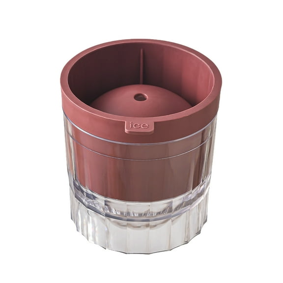 PRETXORVE Home Decor, Room Decor, Whiskey Ice Sphere Large Ball Freezing Silicone Ice Maker with Cover Spherical