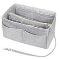 thumbnail image 1 of PRETXORVE Insert Bags Handbag Tote Purse Organizer 10 Pockets Bag In Bag Travel Storage Pockets, 1 of 1