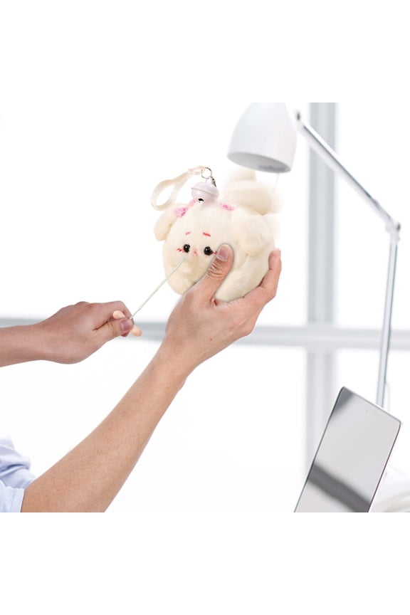 Keychain Rope Wagging Tail Treasure Doll Dog toy Gift