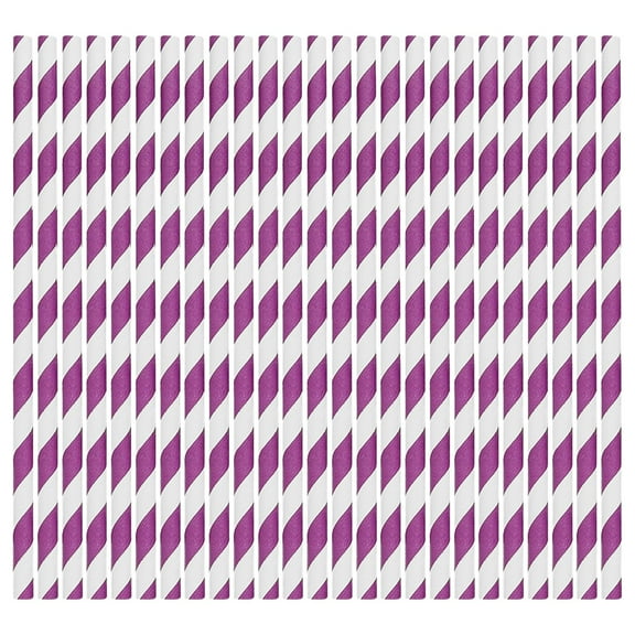 PRETXORVE Kitchen Tools, Kitchen Accessories, 100Pcs Paper Straws Assorted Colors Striped Drinking Straws for Shakes Cocktail Coffee