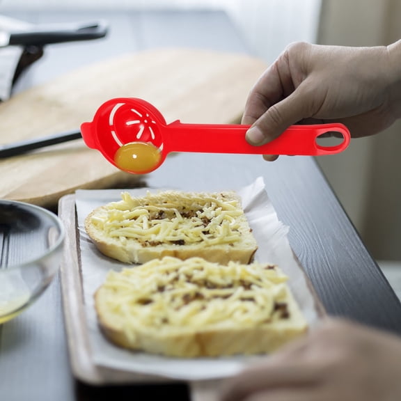 PRETXORVE Kitchen Utensils Plastic White Separator Separator Protein Separation Baking Tool Separator Strainer