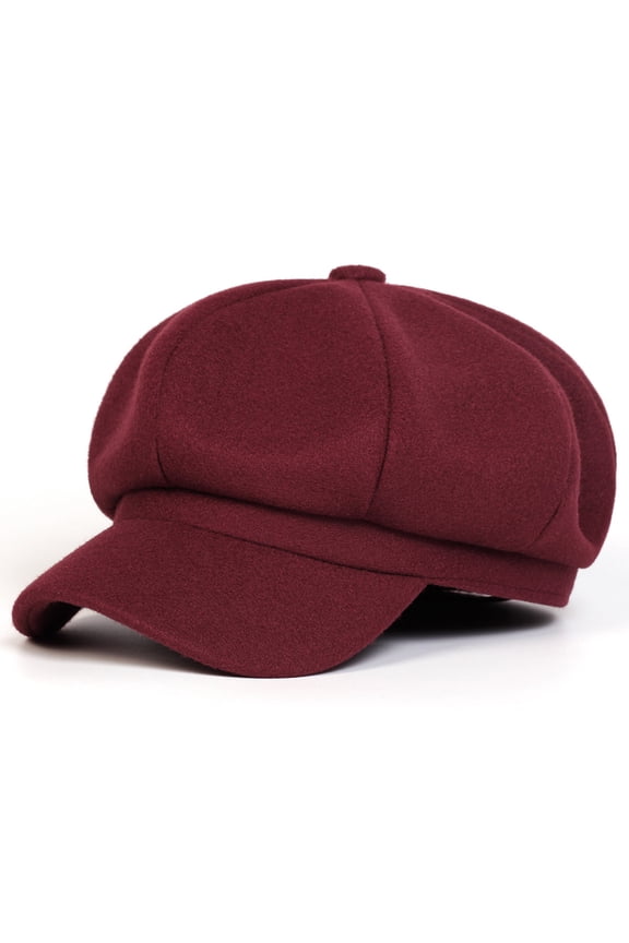 Lady Vintage Denim Hat, Newsboy Cap, Flat Beret, Taxi Driver Painter Hat, Women'S