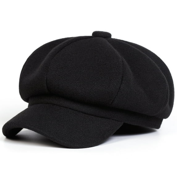 PRETXORVE Lady Vintage Denim Hat, Newsboy Cap, Flat Beret, Taxi Driver Painter Hat, Women'S