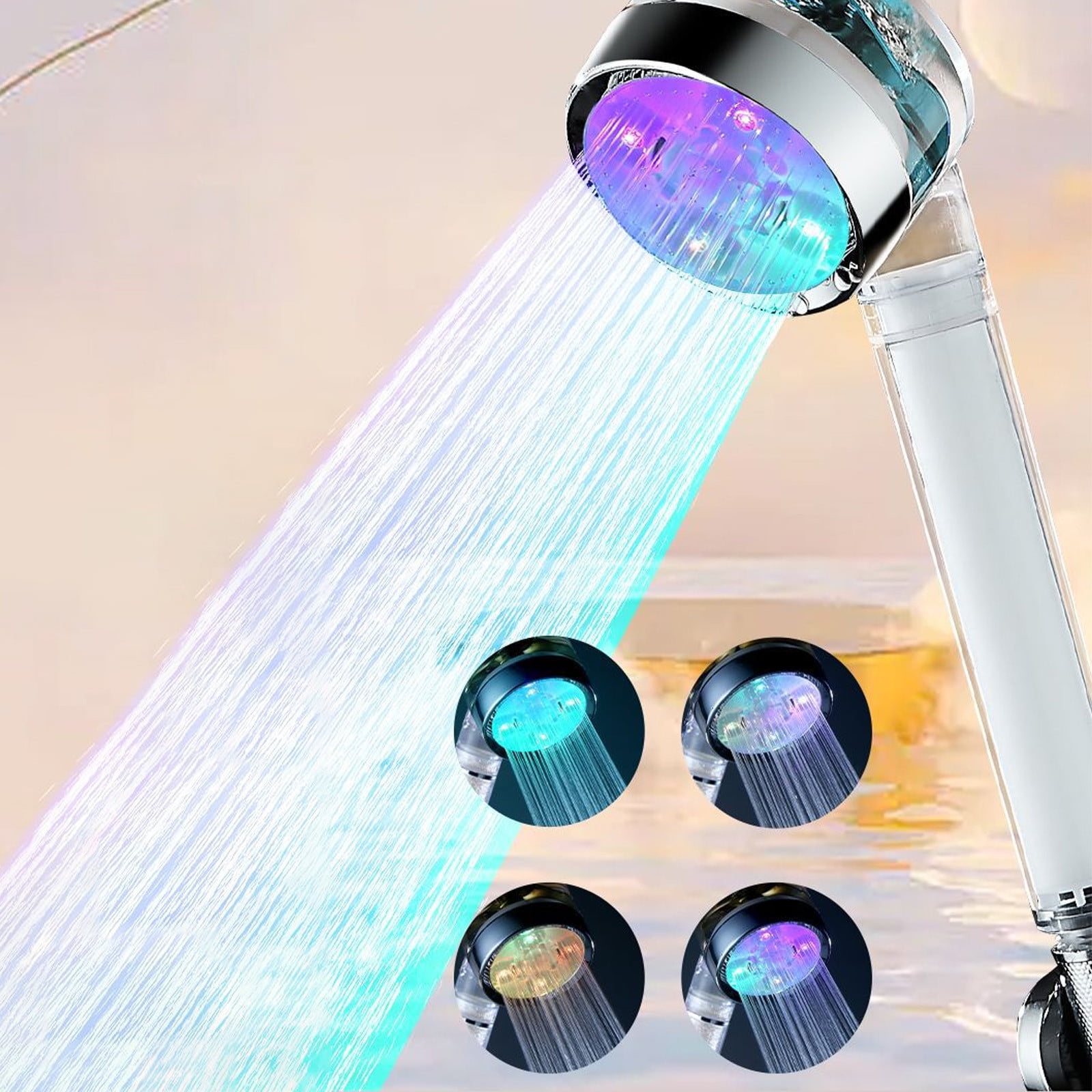 PRETXORVE Led Temperature Controlled Shower Shower Head Shower Set