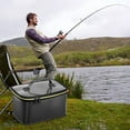 thumbnail image 1 of PRETXORVE Live Fish Container Fishing Bucket - Sturdy bucket for storing fish - Fishing accessories, 1 of 8
