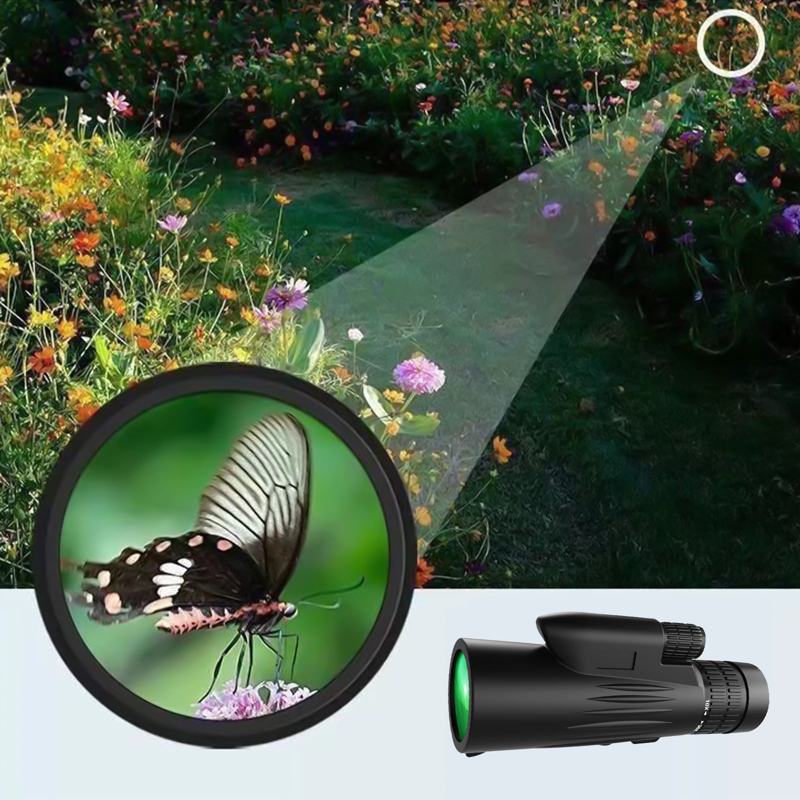 PRETXORVE New 1030 × 42 Continuous Zoom Monocular Intelligent Focusing
