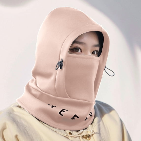 PRETXORVE Outdoor skiing windproof scarf mask, winter cycling windproof and warmth head cover for men and women