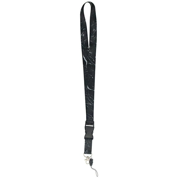 PRETXORVE Patterned Mobile Phone Lanyard with Buckle Detachable Lanyard Polyester Lanyard Work ID Card Sleeve Lanyard Decoration