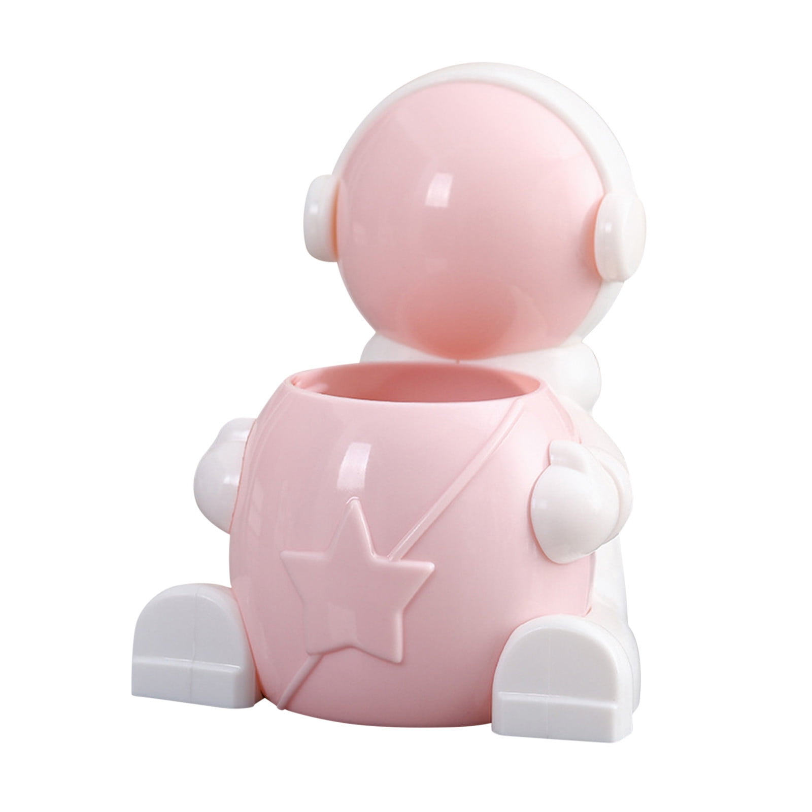 PRETXORVE Pen Holder Astronaut Storage Box, Astronaut Pen, Desktop