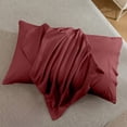 thumbnail image 1 of PRETXORVE Pillowcase Body Pillowcase, Suitable for Hot Sleepers and Night Sweating, Suitable for All Seasons, Breathable and Full-Size Pillowcase Set of 2, 1 of 6