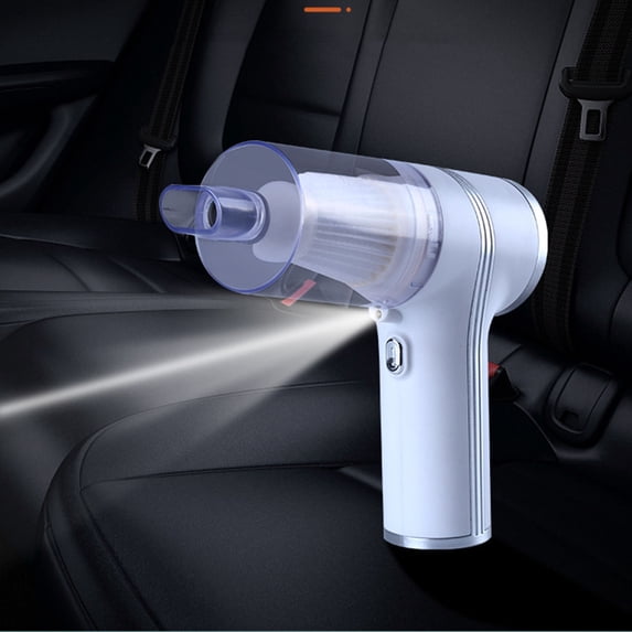 PRETXORVE Portable Handheld Car Vacuum Cleaner Wireless Vacuum Cleaner Dry Wet Two Handheld Vacuum Cleaner Household Cleaning Device With Led Light