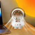 thumbnail image 1 of PRETXORVE Portable Mini Fan - Rechargeable Table Lamp With Light Pocket Fan, Night Light, Student Room Decoration, for Children, 1 of 6