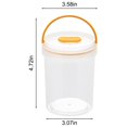thumbnail image 1 of PRETXORVE Portable Snack Fruit Bento Box, Multifunctional Round Refrigerator Sealed Fresh-Keeping Box, Transparent Portable Plastic Storage Box, Outdoor Picnic Storage, 1 of 6
