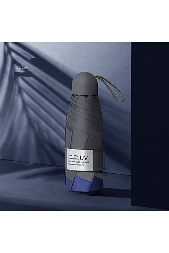 Portable windproof compact travel umbrella with LED flashlight handle automatic umbrella with reflective strip aluminum umbrella