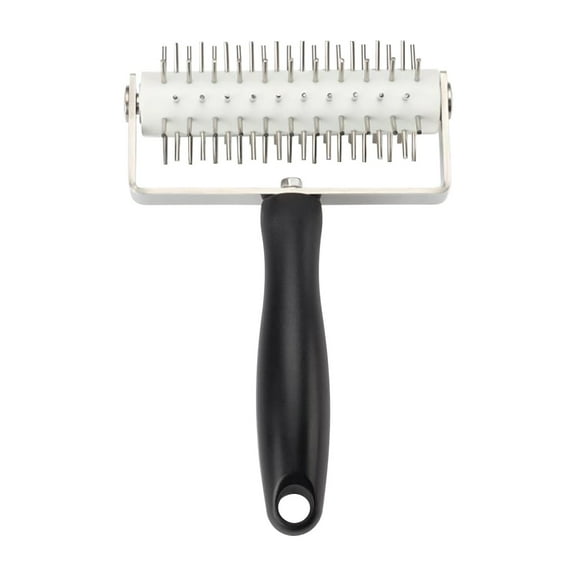 PRETXORVE Roller Homemade Pizza Butt Tool With Stainless Steel Nails Commercial Kitchen Pizza Making Accessories