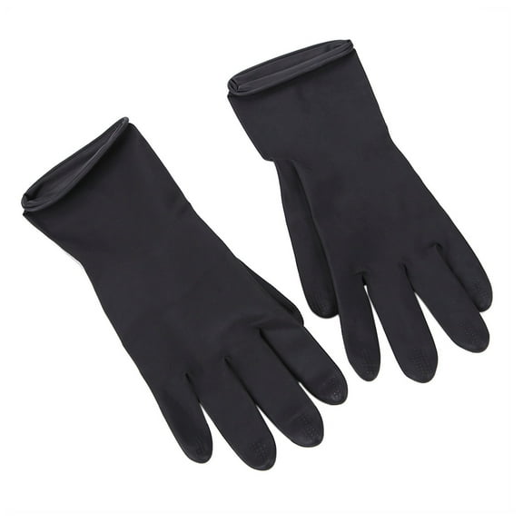 PRETXORVE Rubber Gloves Salon Hair Color Gloves Thick Protective