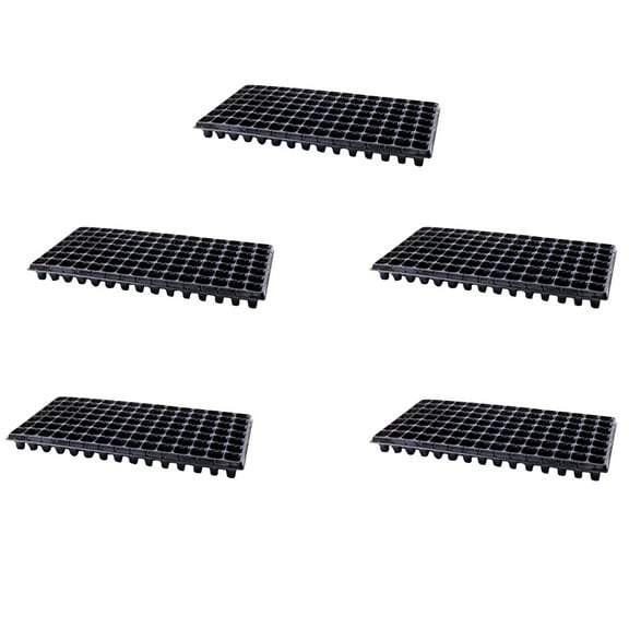 PRETXORVE Seed Trays, 105 Cells Trays- BPA Plastic Gardening Germination Trays