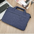 thumbnail image 1 of PRETXORVE Shoulder Strap Laptop Bag Men's and Women's Portable Shoulder Bag Inner Sleeve Bag 13.3 Inch Fashion Tablet Bag Blue, 1 of 9