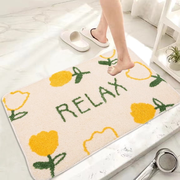 PRETXORVE Soft Bedroom Carpet Thickened Carpet Room Small Carpet Bathroom Carpet Non Carpet