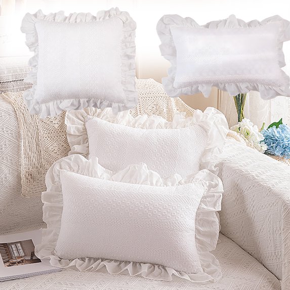 PRETXORVE Soft Decorative Throw Pillows Covers Bedside Pillowcase Living Room Sofa Cushion Office Waist Sofa Pillowcase Soft Decorative Throw Pillows Covers