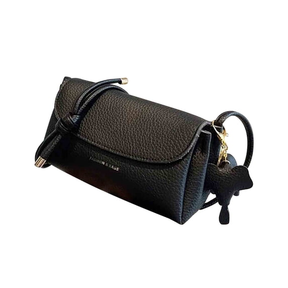 PRETXORVE Soft Leather Texture Bag Women'S Crossbody Shoulder Bag Trendy Retro Multi Pocket Large Capacity