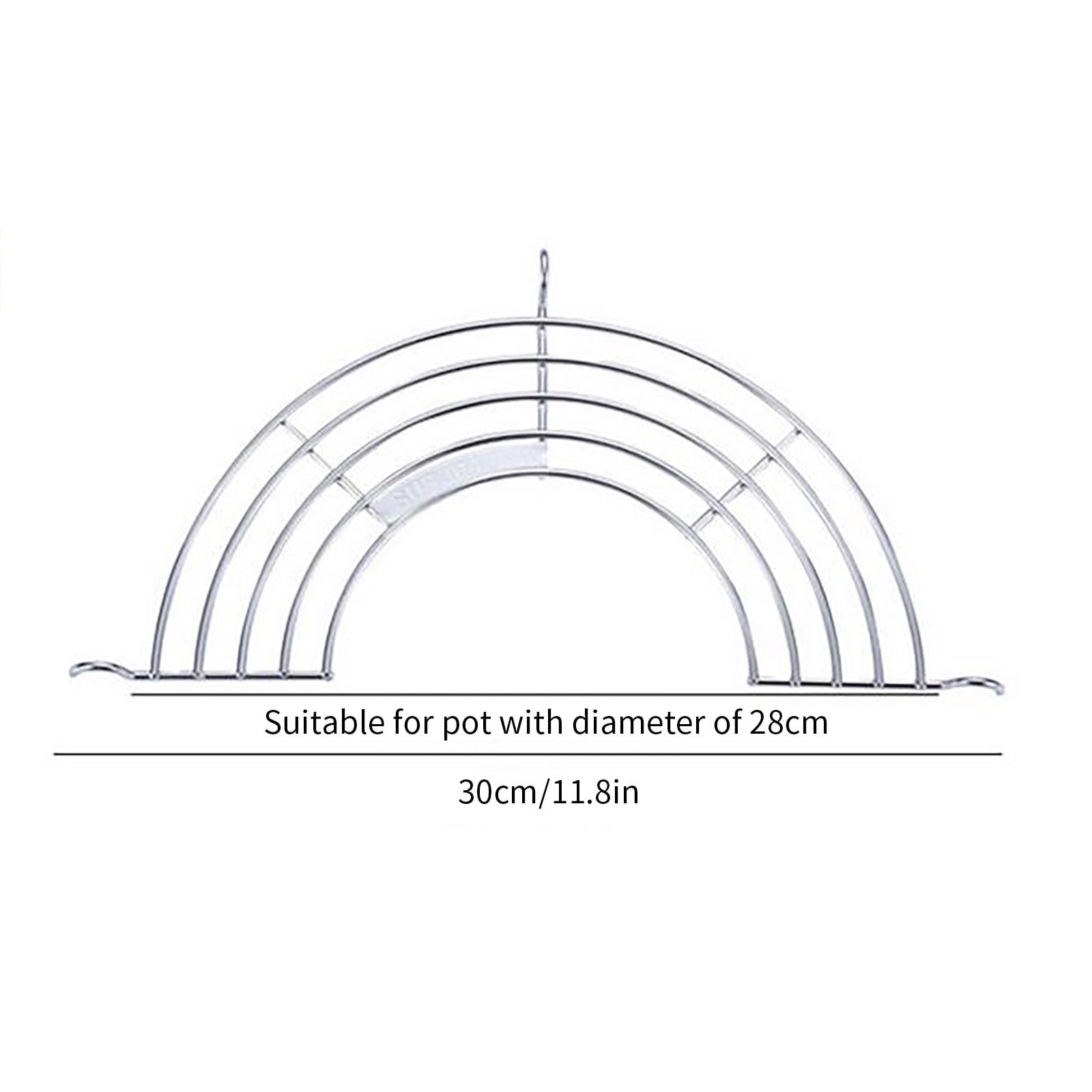 PRETXORVE Stainless Steel Semicircular Oil Rack Kitchen Steaming Rack ...