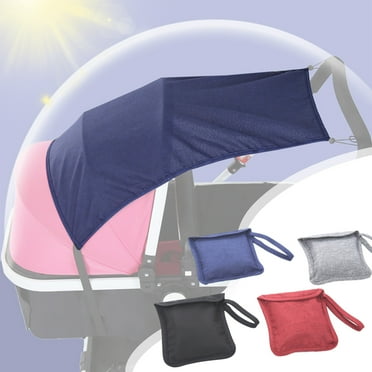 PRETXORVE Sunshade, Ultraviolets Protection Sunscreen, Universal Light Blocking, Sunshade Accessories,Protection Your Little One From Rain and Sun with Our High-View
