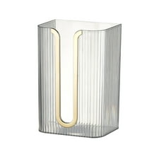 PRETXORVE Tissue Box Cover, Tissue Box Wall Mounted Tissue Toilet Paper Storage Box Hanging Tissue Box Shelf Storage Dispenser Suitable for Bathroom Kitchen Toilet Bedroom