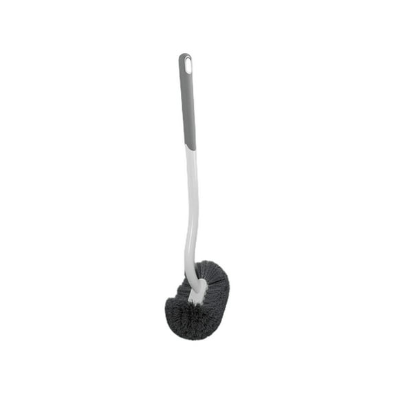 PRETXORVE Toilet Brush, Toilet Bowl Brush and with 2 Type Capability Brush Rubber Brush Slit Brush Toilet Bowl Brush Clean Every Corner of The Toilet