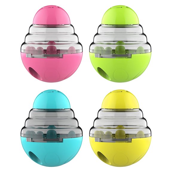 PRETXORVE Tumbler Pet Toy Leakage Ball Grinding Teeth Dog Toy Rocking Ball Since Artifact