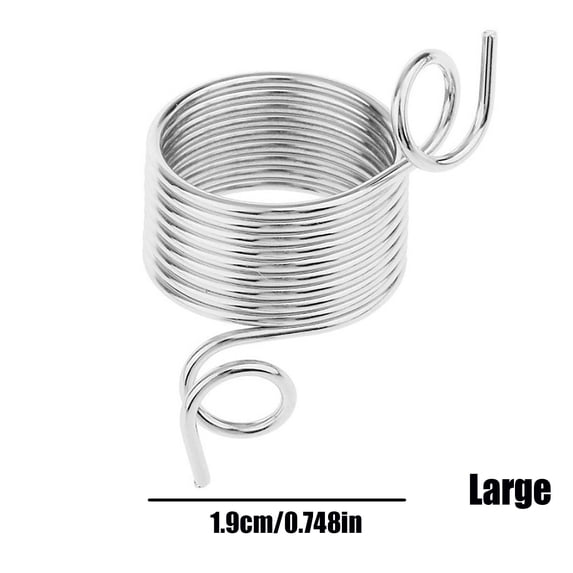 PRETXORVE Type Knitting Tools Yarn Spring Guides Wear Thimble Finger Thimble Sewing