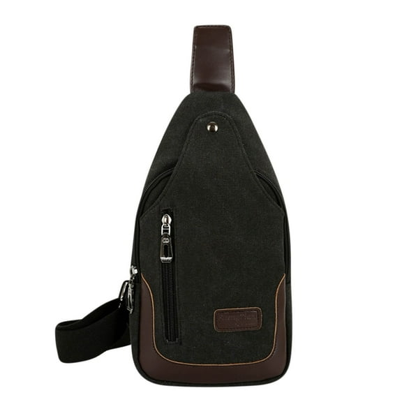 PRETXORVE Waist Packs - Belt Bag For Men - Waist Pack Crossbody Bags - Black Waist Pack With Adjustabl Strap, Fashion Body Waist Pack For Running Workout