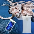 thumbnail image 1 of PRETXORVE Waterproof Phone Pouch, Waterproof Phone Pouch Floating, Mobile Phone Bag Touchable Diving Cover Rafting Swimming Manufacturer Direct Mobile Phone Case Swimming Bag, 1 of 9