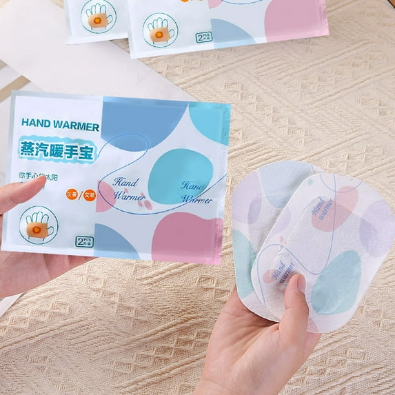 PRETXORVE Wearable Hand Warmers Self-Heating Set Cold Weather Protection Steam Disposable Hand Warmers