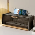 thumbnail image 1 of PRETXORVE Wifi Router Storage Box Storage Box Power Strip Storage Box Junction Box Suitable for Various Desktops and Walls, 1 of 8
