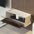 thumbnail image 1 of PRETXORVE Wifi Router Storage Box Storage Box Power Strip Storage Box Junction Box Suitable for Various Desktops and Walls, 1 of 8