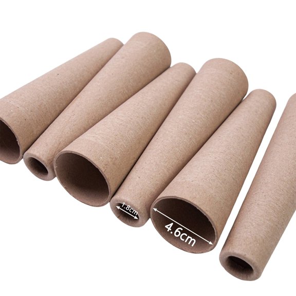 PRETXORVE Wool Paper Tube Core Pagoda Paper Tube Winding Wool Paper Tube Core Accessories Textile