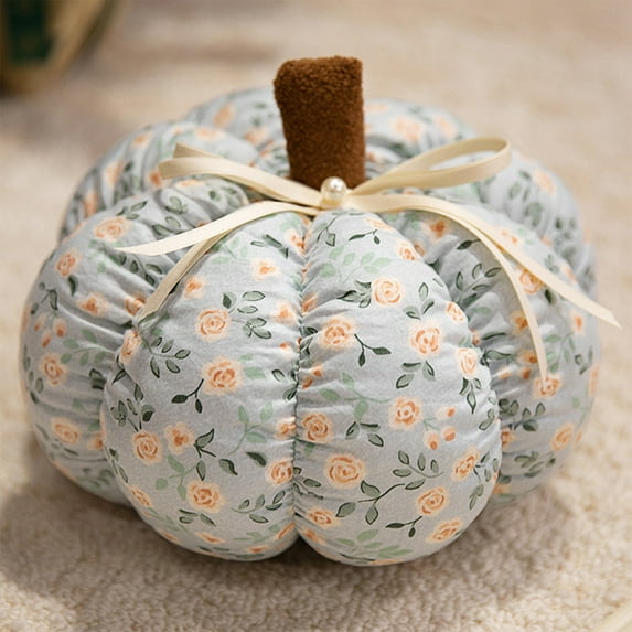 PRETXORVE Halloween Decorations, Fall Decor for Home, Halloween Floral Decoration Pillow, Pumpkin Toy, Holiday Decor