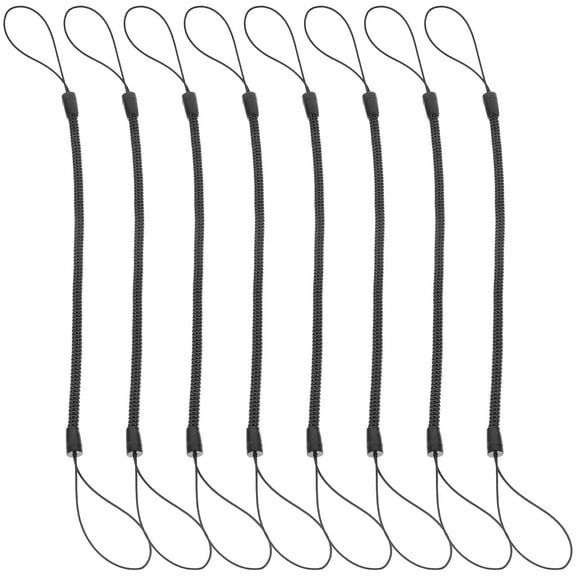 PRETYZOOM 8pcs Retractable Cords Stylus Pen Ropes Hanging Rope Stylus Pen Lanyard Spring Ropes