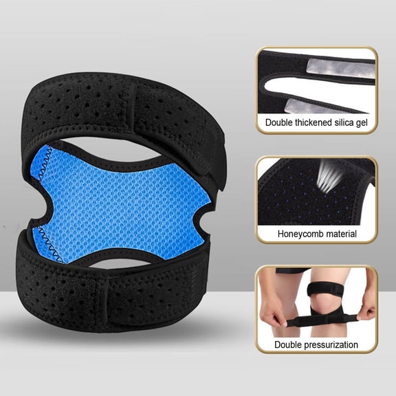 Hovilon Patellar Tendon Support StrapKnee Brace for Knee Pain Patellar Tendon Support Strap,Adjustable Neoprene Knee Strapfor Running, Arthritis, Jumper, Tennis Injury Recovery