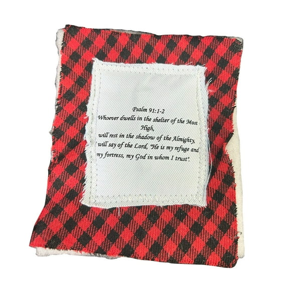 Hovilon Prayer Quilt with Cross Inside,Pocket Prayer Quilt, Handmade Sew Individually Colorful Quilts, Symbolism Poems Quilts, Gifts for Yourself Friend Family (The Serenity Prayer)