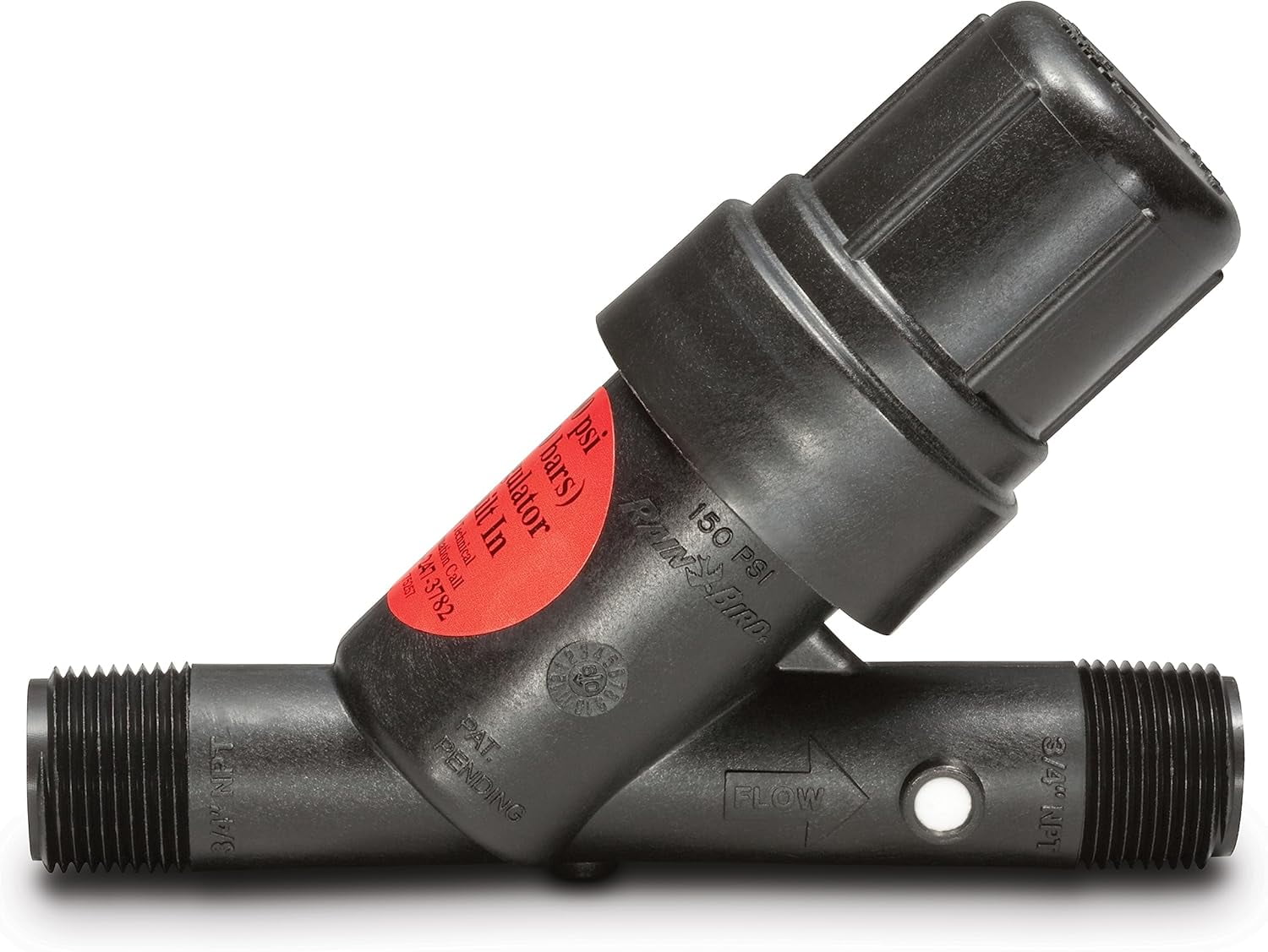 PRF07530S Drip Irrigation in-Line 30 PSI Pressure Regulating Y Filter ...