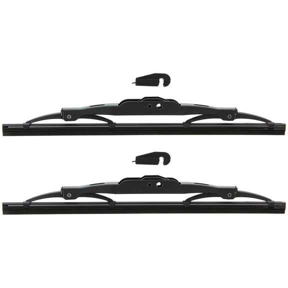 PRFMNCR 2Pcs Front Windshield Wiper Blade for Willys Aero Eagle 1954 3.7L l6, for Ford Crestline 1954 3.6L l6