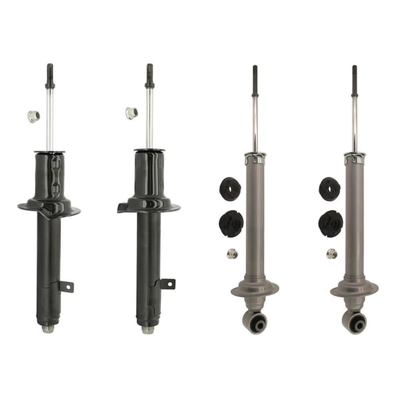 PRFMNCR 4PCS Suspension Strut - Front Rear Struts automotive replacement struts for Lexus IS250 2.5L AWD RWD 2006 2007 2008 2009 2010 2011 2012 2013, for Lexus IS250 2.5L AWD 2010 2011 2012 2013