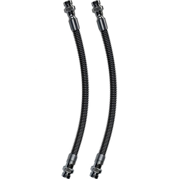 PRFMNCR Brake Hose Front Driver and Passenger Side Brake Line 2Pcs for Dodge D50 1981 2.0L l4, for Dodge Ram 50 1984 1985 2.3L l4 Replace# MB857681, MB238164, MB238166, MB058593, MB857565
