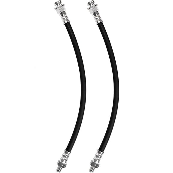 PRFMNCR Brake Hose Front Driver and Passenger Side Brake Line Brake Hydraulic Hose 2Pcs for Lincoln Mark II 1956 6.0L V8, for Ford Crestline 1950 1951 3.9L V8 Replace# C5SZ2078A, A9AZ2078A, C1UU2078A